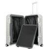 Stříbrný cestovní kufr titan eternity 4W L 3999944-56 - desátý obrázek
