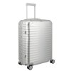Stříbrný cestovní kufr Titan Eternity 4W M+ - 3999945-56 - pátý obrázek