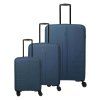 Tmavě modrý cestovní kufry set 3ks travelite air stripe s,m,l 7000340-20 - hlavní obrázek