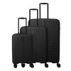Černý cestovní kufry set 3ks travelite air stripe S slim,m,l 7000341-01 - hlavní obrázek