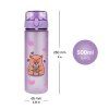 Fialový BAAGL tritanová láhev na pití 500 ml kapybara A-36140 - šestý obrázek