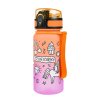 Oranžová láhev na pití Baagl Tritan 350 ml Jednorožec - A-32951 - hlavní obrázek