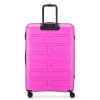 Růžový cestovní kufr modo by roncato supernova L 422021-39 - čtvrtý obrázek