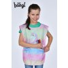Růžová dětská zástěra Baagl Rainbow Unicorn - A-34869 - sedmý obrázek