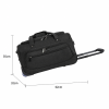 Cestovní taška na kolečkách Snowball 62cm 67762-01 - černá