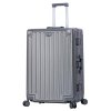 Antracitový cestovní kufr Madisson Locklux 4W L - 66503-75-23 - hlavní obrázek