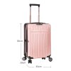 Zlato růžový skládací kufr Snowball PC S - 61101-55-25 - šestnáctý obrázek