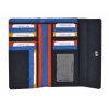 Modrá dámská peněženka Beverly Hills Polo Club Colorfull long combi - BH-2967-05 - třetí obrázek