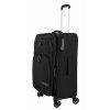 Černý cestovní kufr Travelite Kick off 4W M - 6948-01 - pátý obrázek