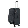 Antracitový cestovní kufr Travelite Kick off 4W M - 6948-04 - pátý obrázek