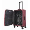 Červený cestovní kufr Travelite SKAII 4W M - 8000448-10 - druhý obrázek